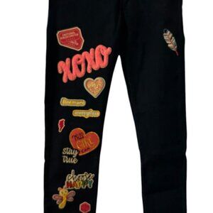 Girls Customized Patchwork Levi Jeggjings size 10 NWT